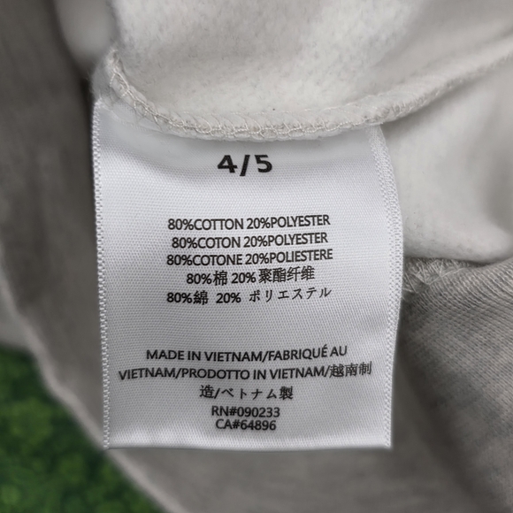 Essentials Light Oatmeal Hoodie Sweater for Kids - Picture 3 of 16